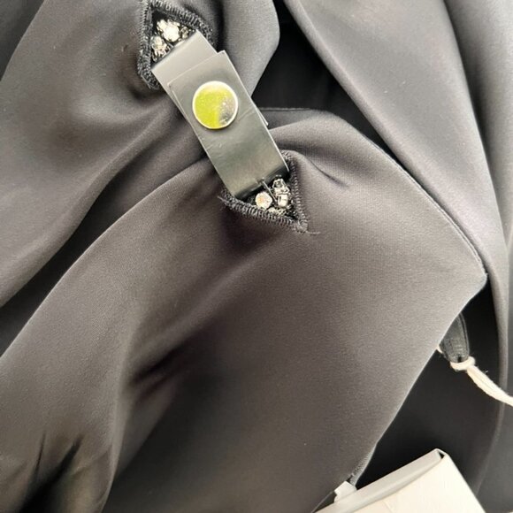 Givenchy black satin cape / top size 36 - Picture 5 of 9